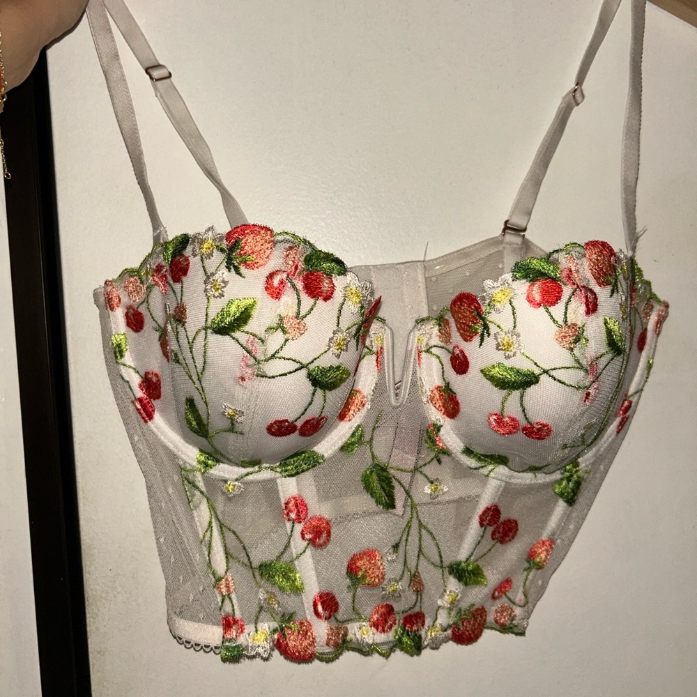 New with tags, hard to find Victoria Secret corset top.